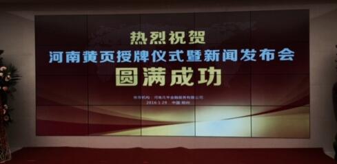 河南黃頁廣告有限公司掛牌上市 title=