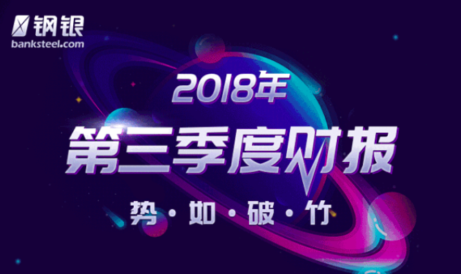 鋼銀電商2018年第三季度財(cái)報(bào)：增長勢(shì)如破竹，凈利潤破億 title=